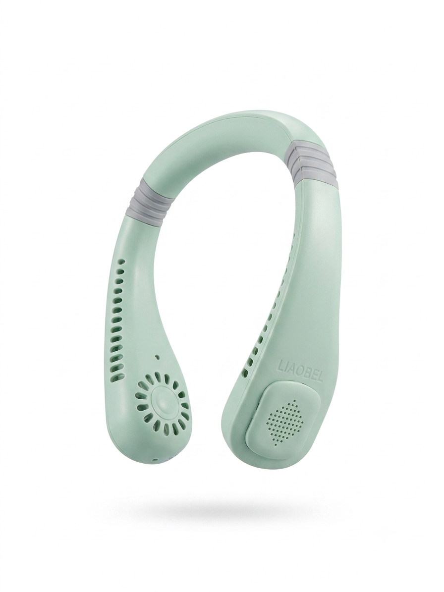 VENTILATEUR DE COU PORTABLE VERT