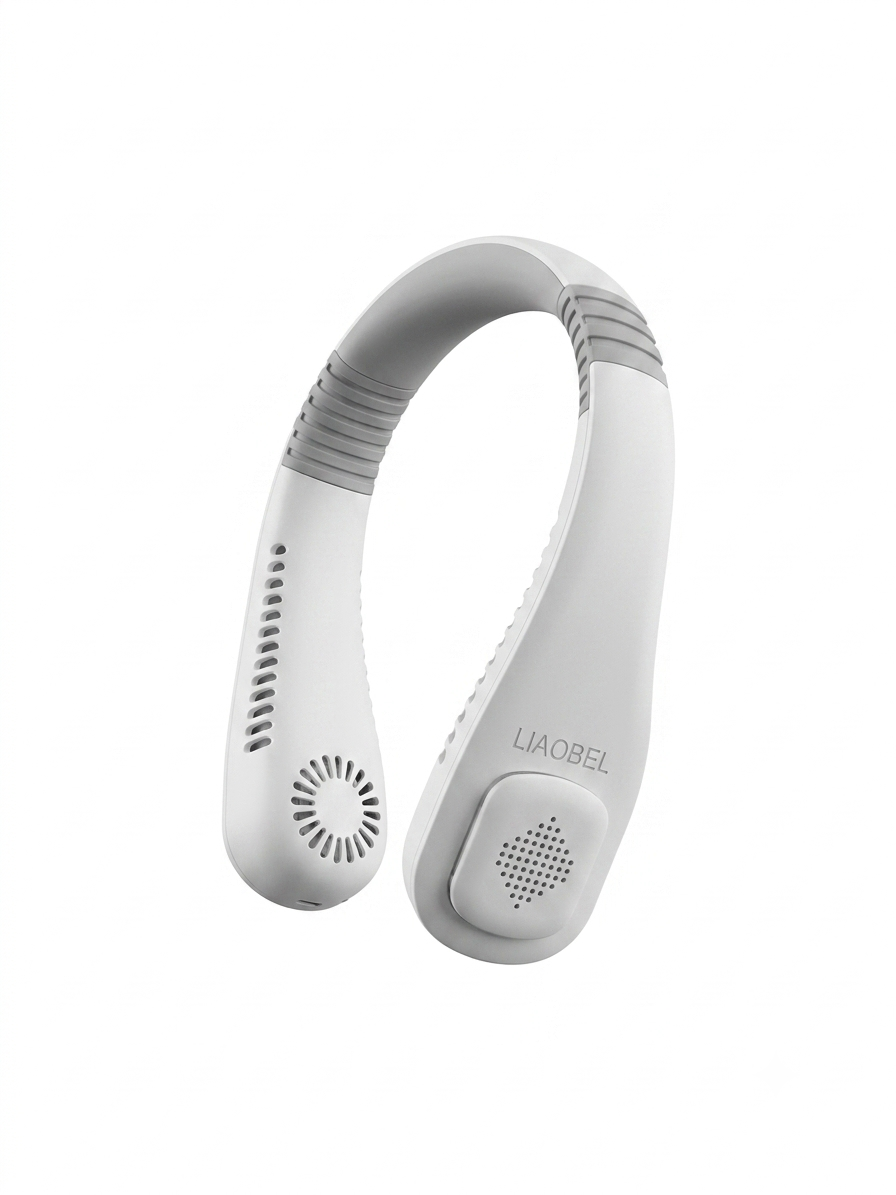 VENTILATEUR DE COU PORTABLE BLANC