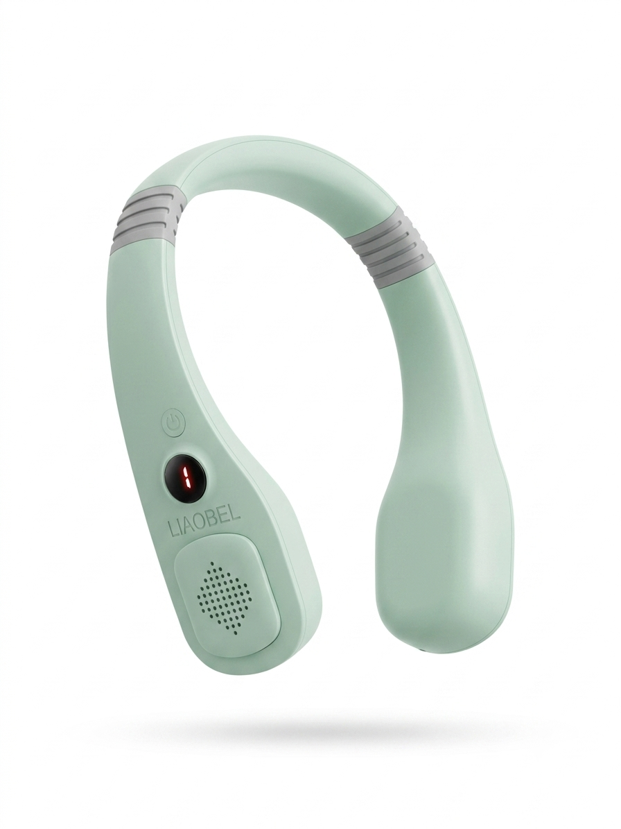 VENTILATEUR DE COU PORTABLE VERT
