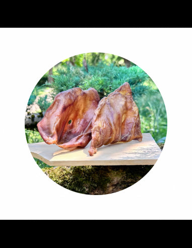 Oreille de porc pour chiens